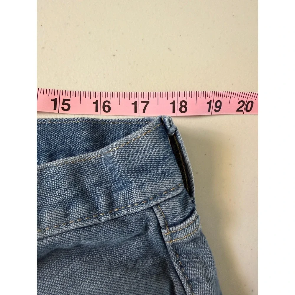Levis Premium 501 Mens‎ Dark Wash Big E Straight Leg Jeans W36 L36 Blue